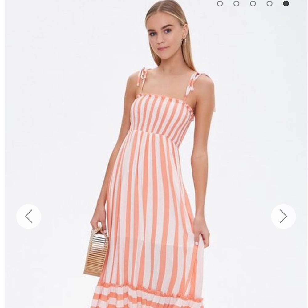 Striped Cami Maxi Dress - Picture 4 of 4